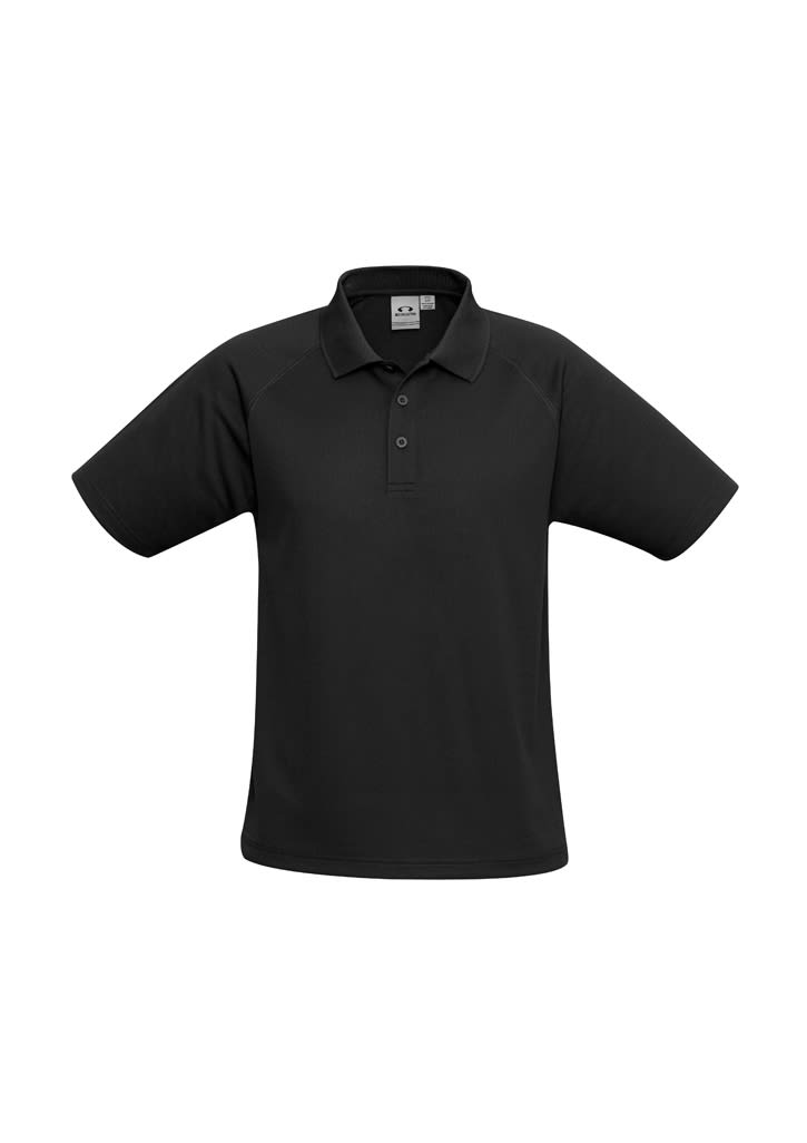 Kids Sprint Short Sleeve Polo - P300KS Image Black