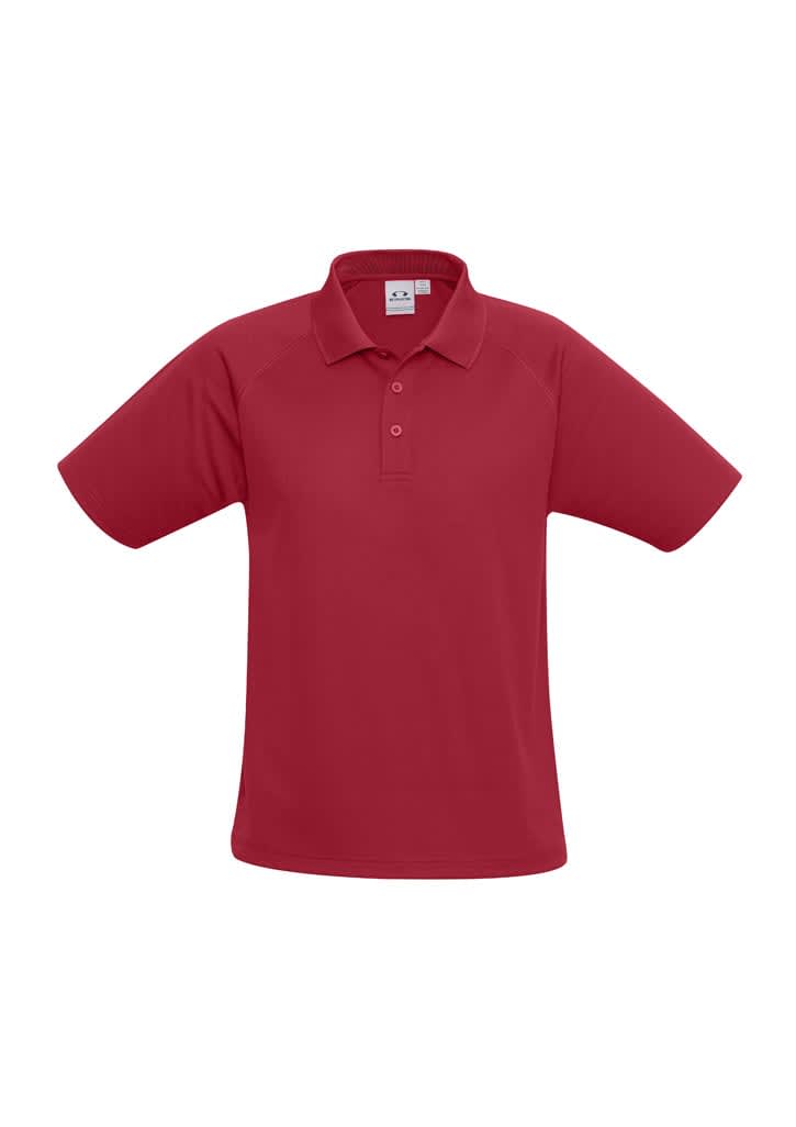 Kids Sprint Short Sleeve Polo - P300KS Image Red
