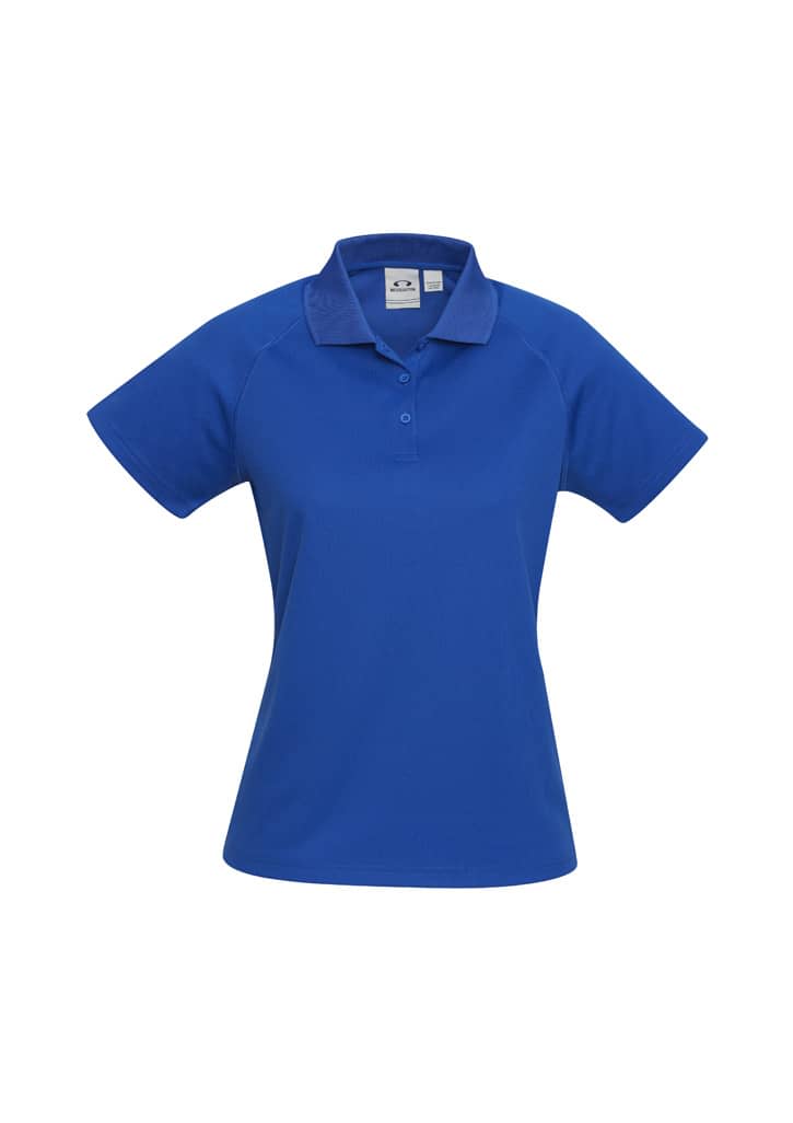 Womens Sprint Short Sleeve Polo - P300LS Image Royal