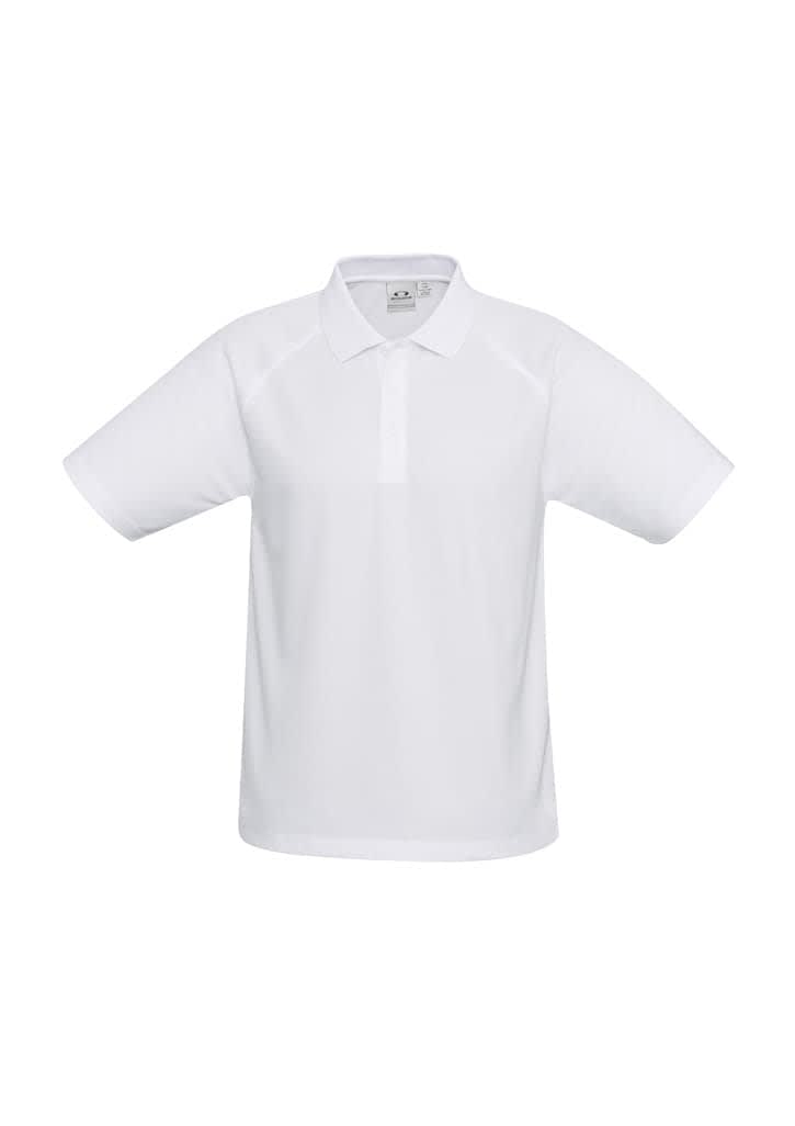 Mens Sprint Short Sleeve Polo - P300MS Image White