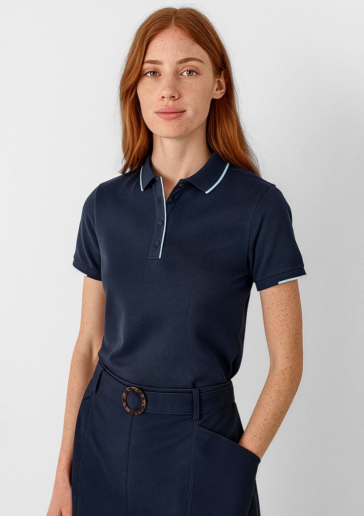 Womens Focus Short Sleeve Polo FA-P313LS