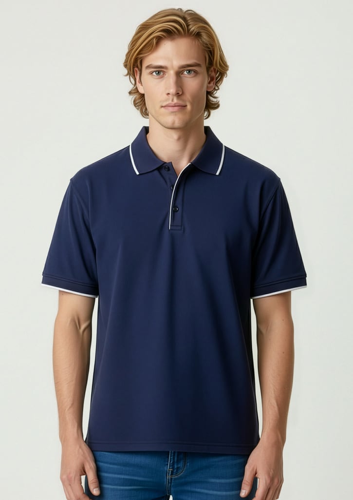 Mens Elite Short Sleeve Polo