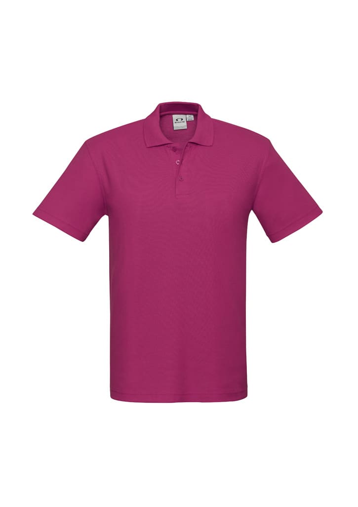 Kids Crew Short Sleeve Polo - P400KS Image Fuchsia