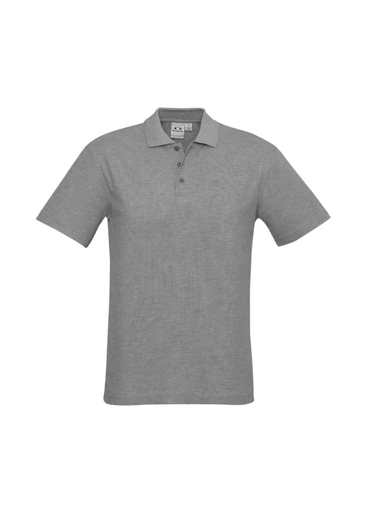 Kids Crew Short Sleeve Polo - P400KS Image Grey Marle