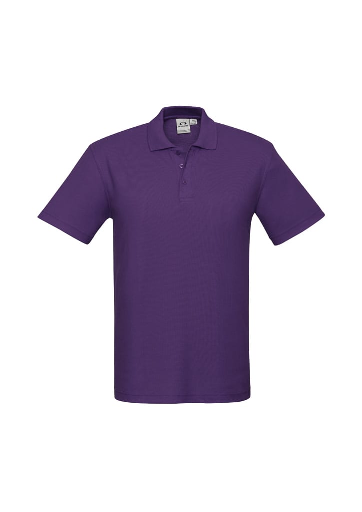 Kids Crew Short Sleeve Polo - P400KS Image Purple