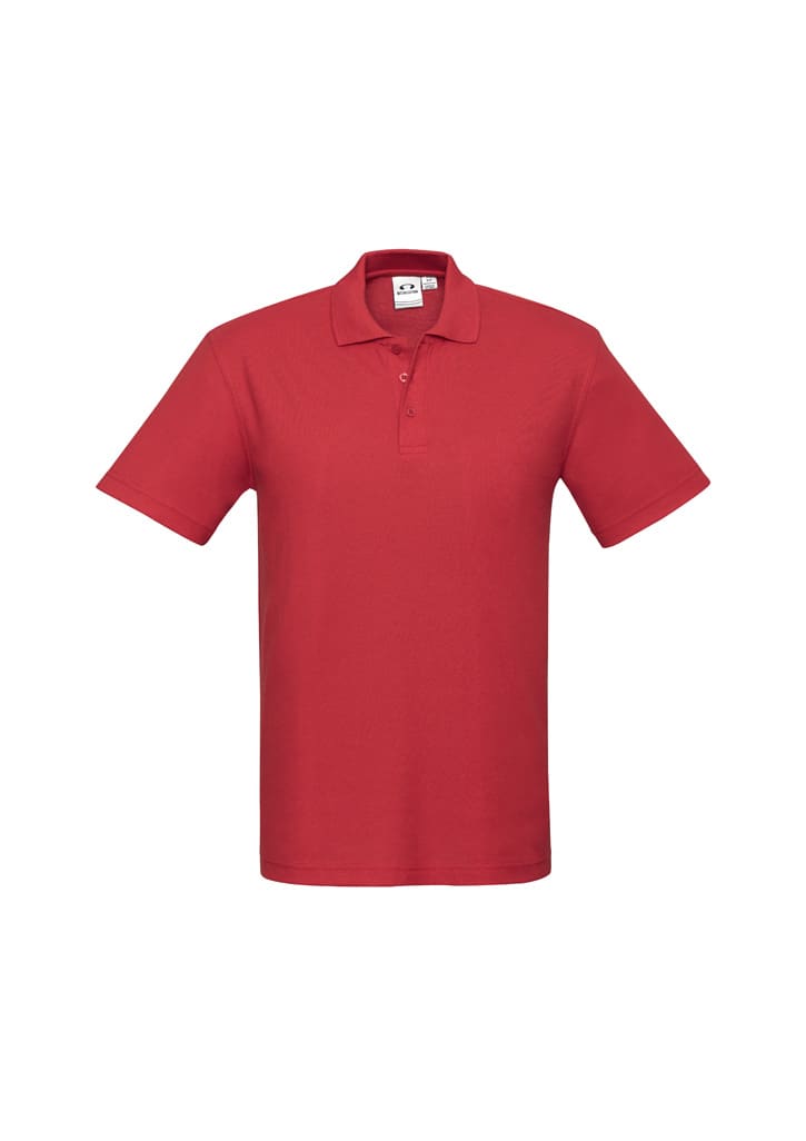 Kids Crew Short Sleeve Polo - P400KS Image Red