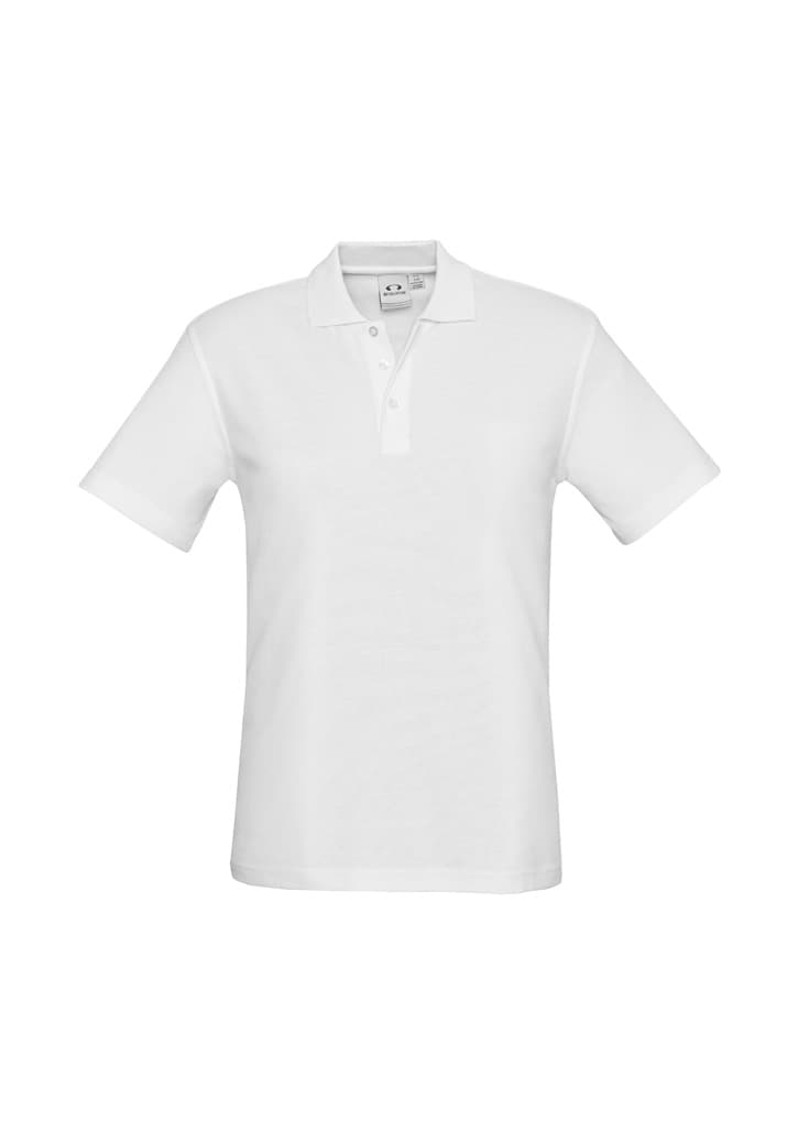 Kids Crew Short Sleeve Polo - P400KS Image White