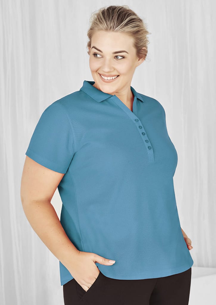 Crew Ladies Polo - P400LS Image Teal