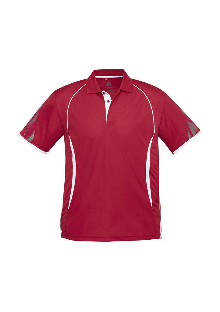 Kids Razor Short Sleeve Polo - P405KS Image Red/White