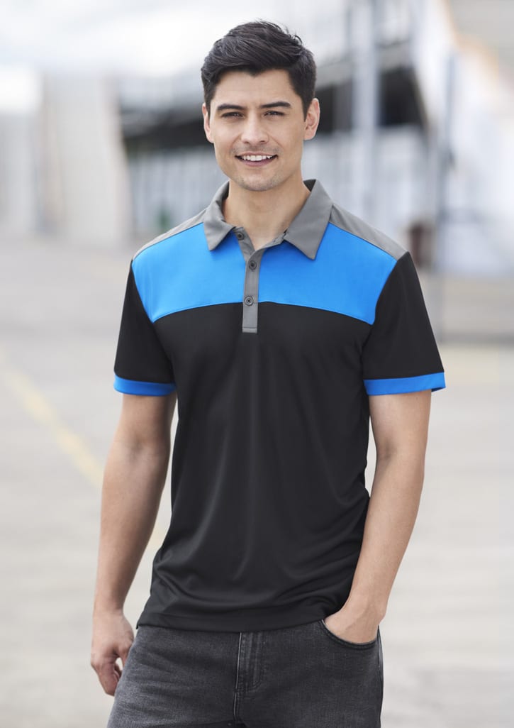 Mens Charger Polo | Custom Colour Polo Shirts | Custom Polyester Polo Shirts