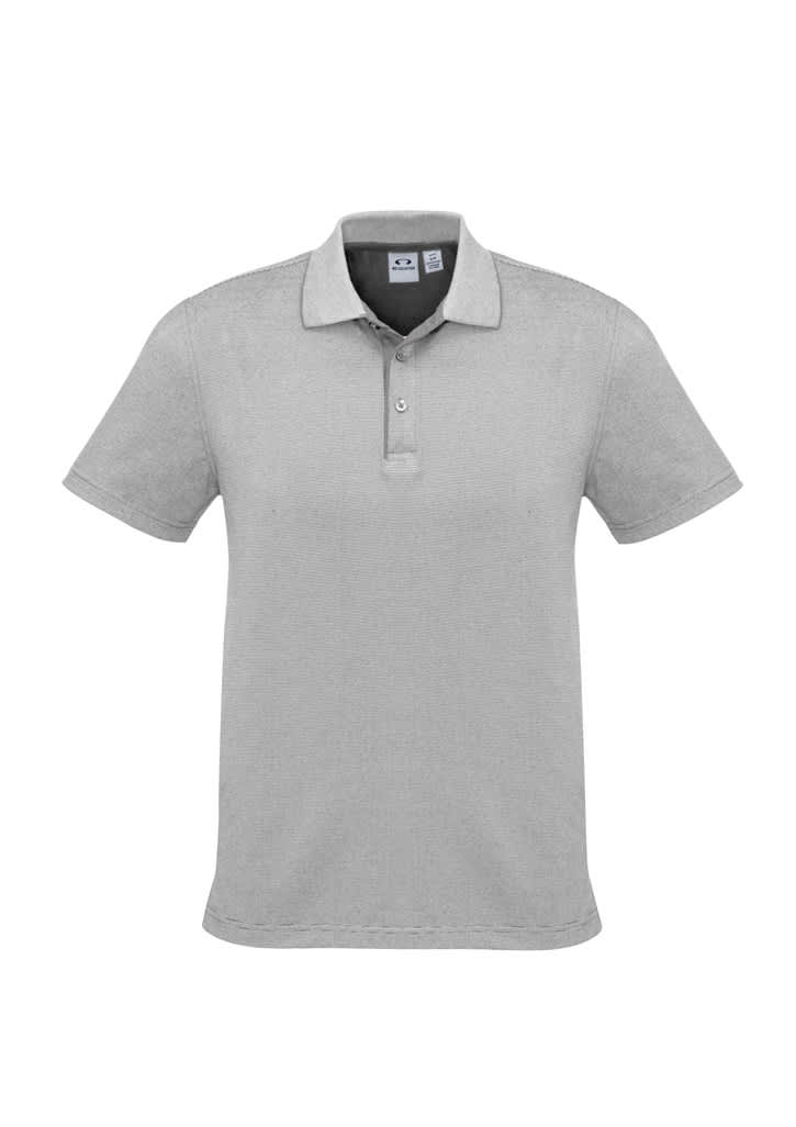 Mens Shadow Short Sleeve Polo - P501MS Image Silver Grey