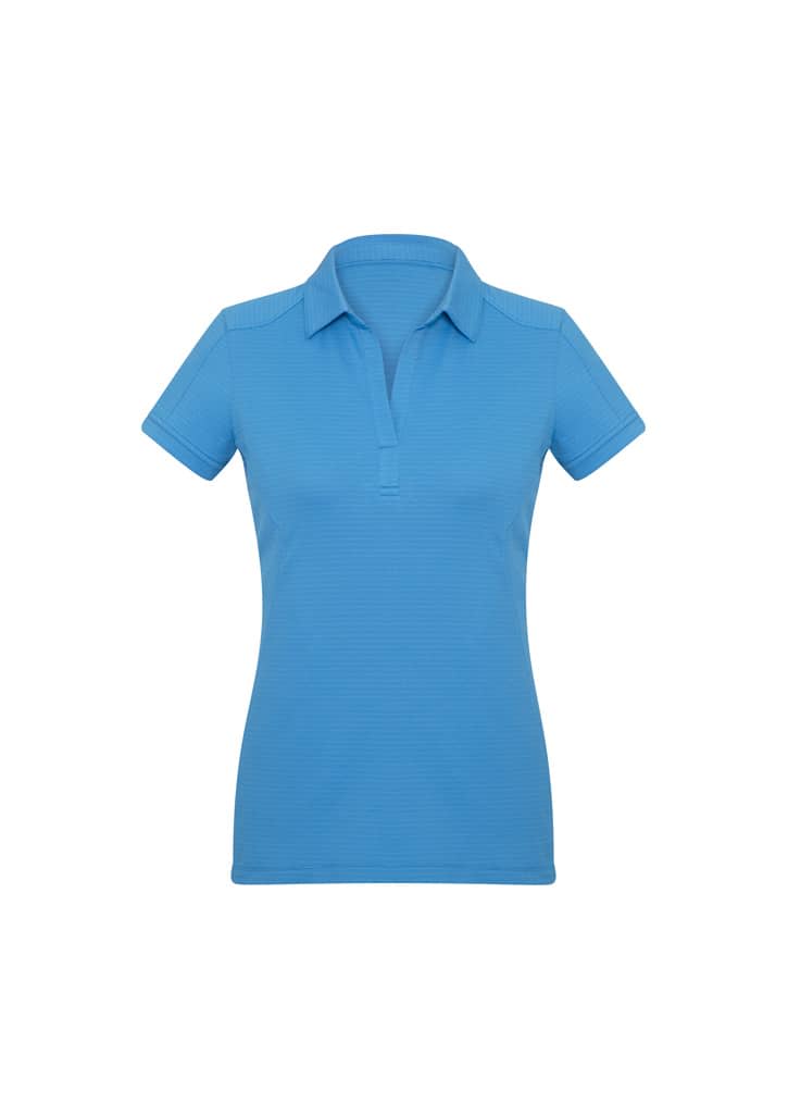 Womens Profile Short Sleeve Polo - P706LS Image Cyan