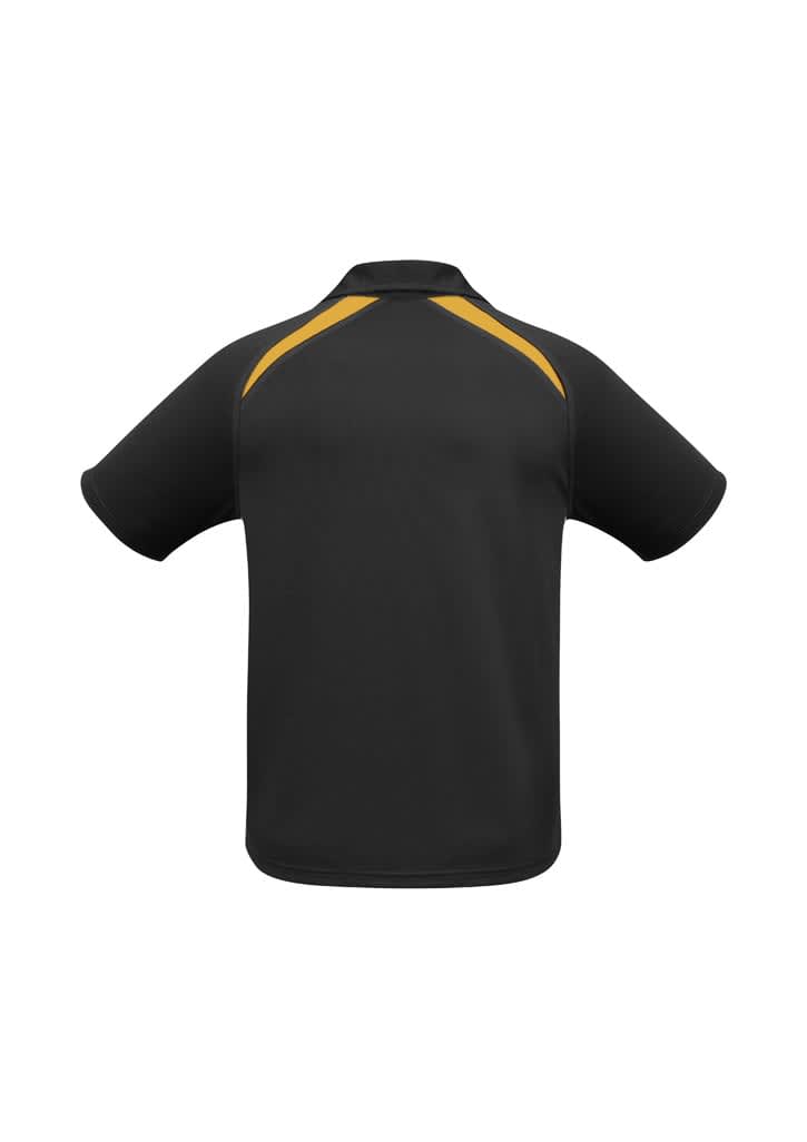 Mens Splice Short Sleeve Polo - P7700 Image 