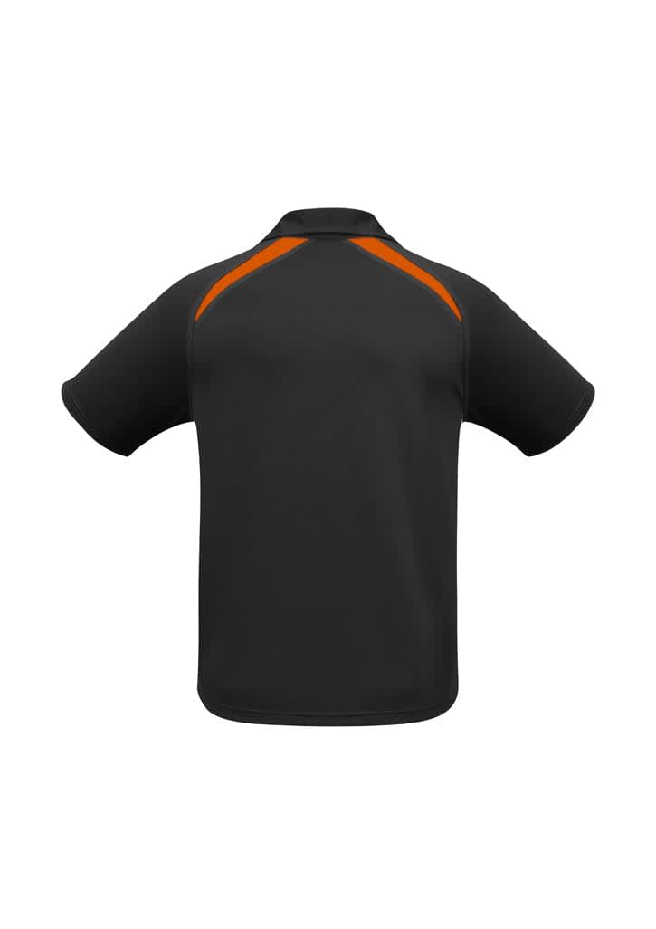 Mens Splice Short Sleeve Polo - P7700 Image 