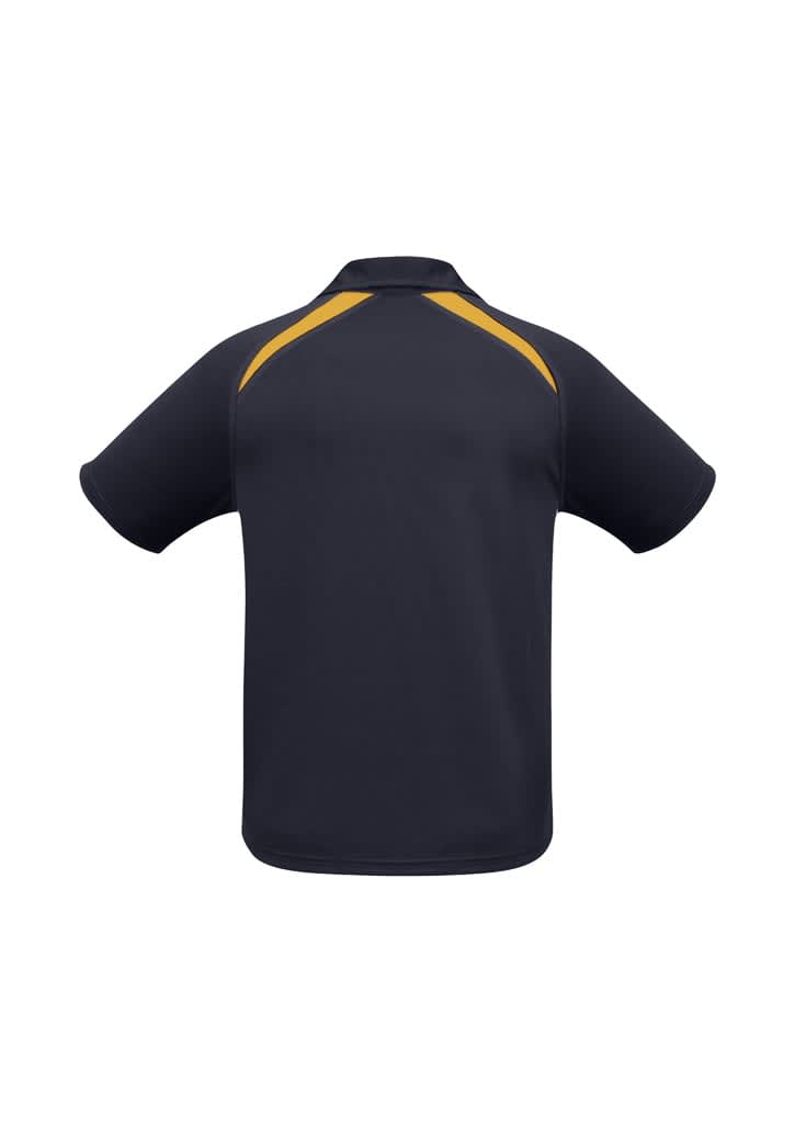 Mens Splice Short Sleeve Polo - P7700 Image 