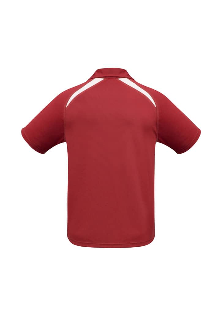 Mens Splice Short Sleeve Polo - P7700 Image 