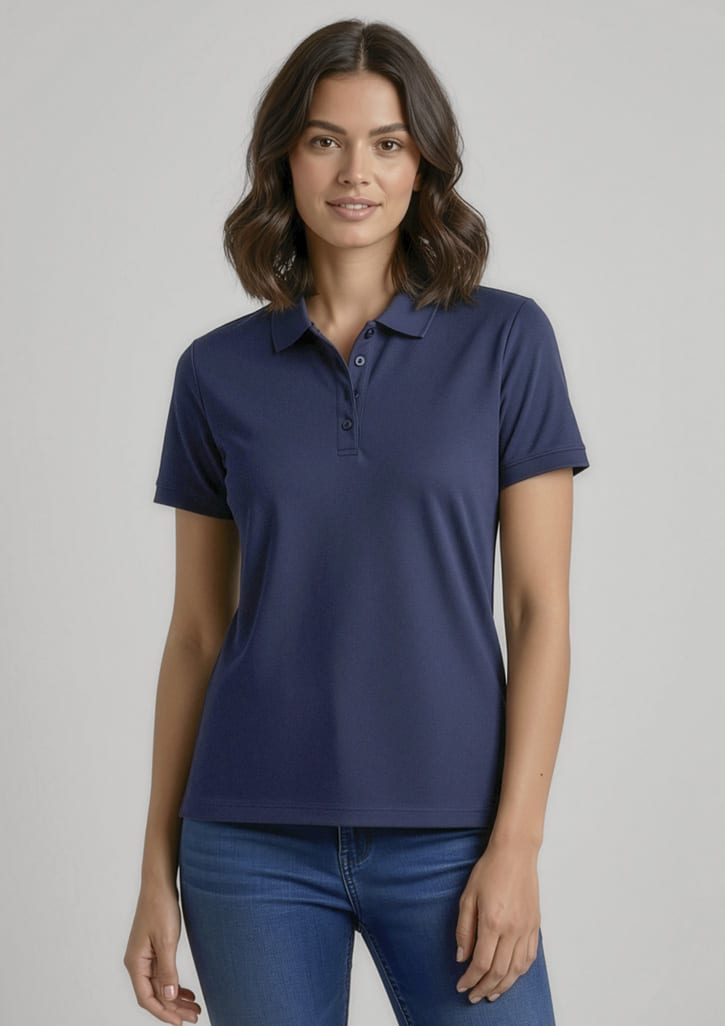 Womens Aero Short Sleeve Polo FA-P815LS
