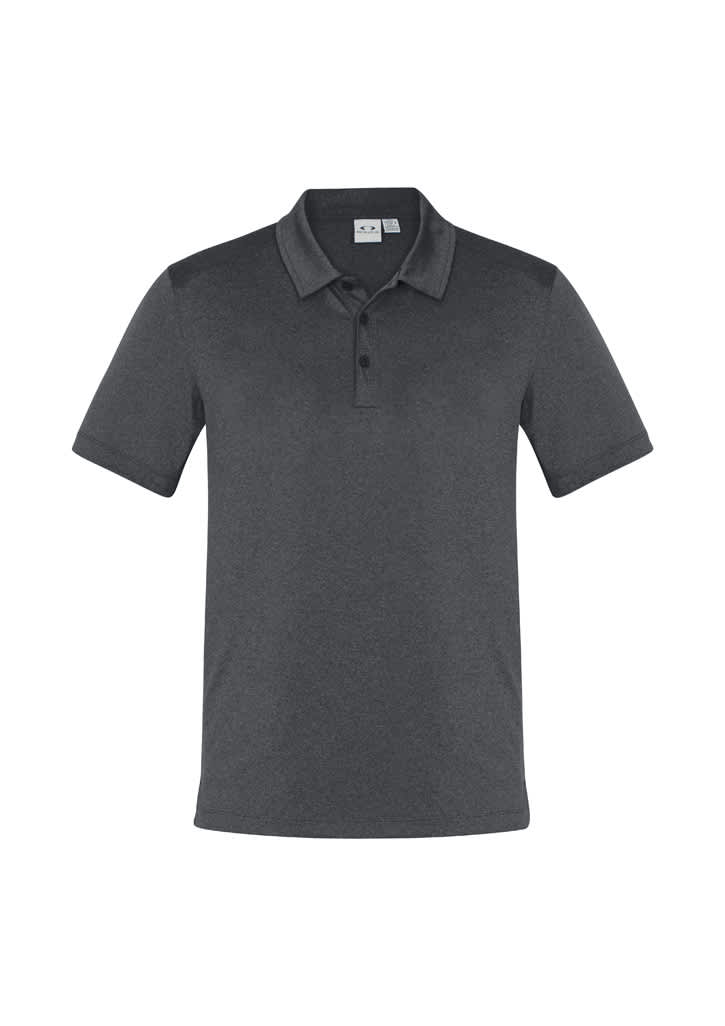 Mens Aero Short Sleeve Polo - P815MS Image Charcoal