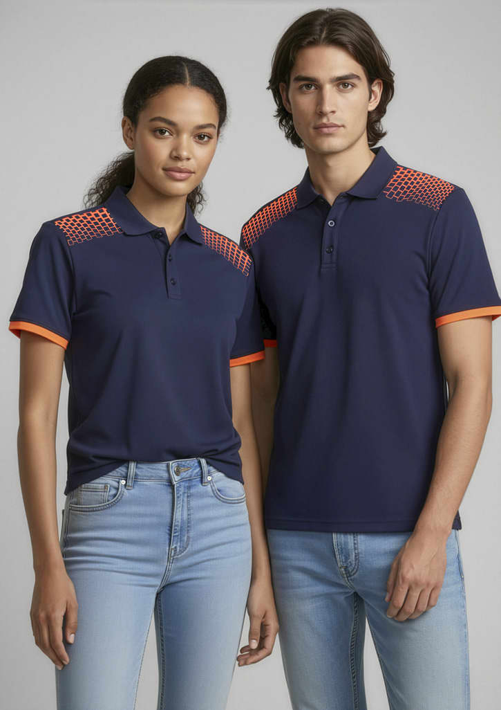 Womens Galaxy Short Sleeve Polo FA-P900LS