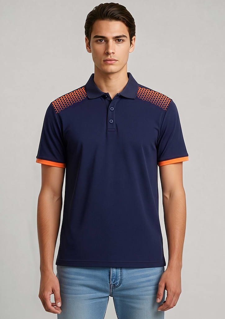 Navy/Fluoro Orange