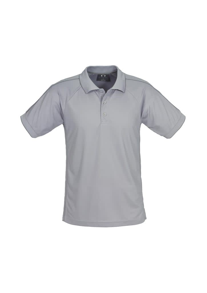 Mens Resort Short Sleeve Polo - P9900 Image Grey/Charcoal