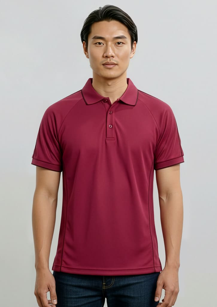 Mens Resort Short Sleeve Polo