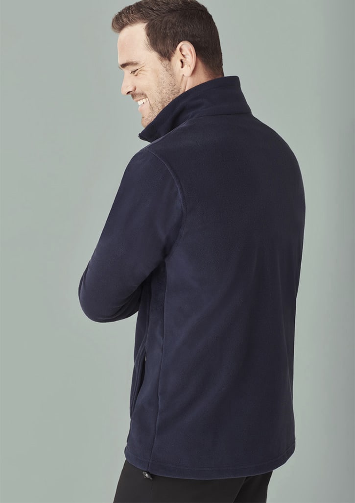 Mens Plain Micro Fleece Jacket - PF630 Image