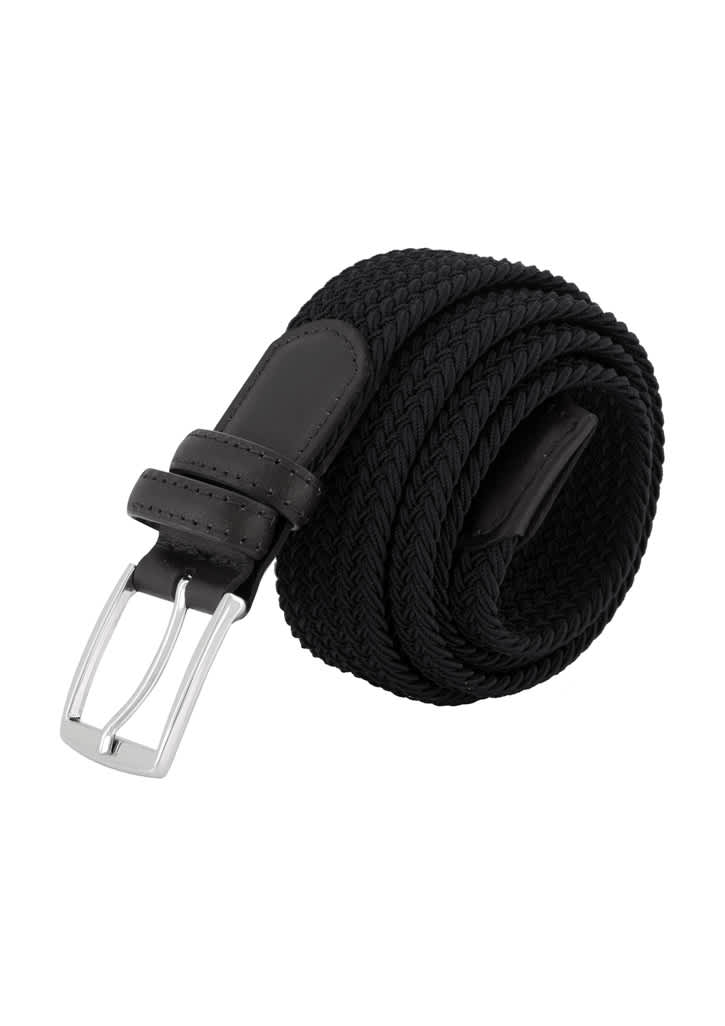 Unisex Casual Belt - RA268U Image Black/Black