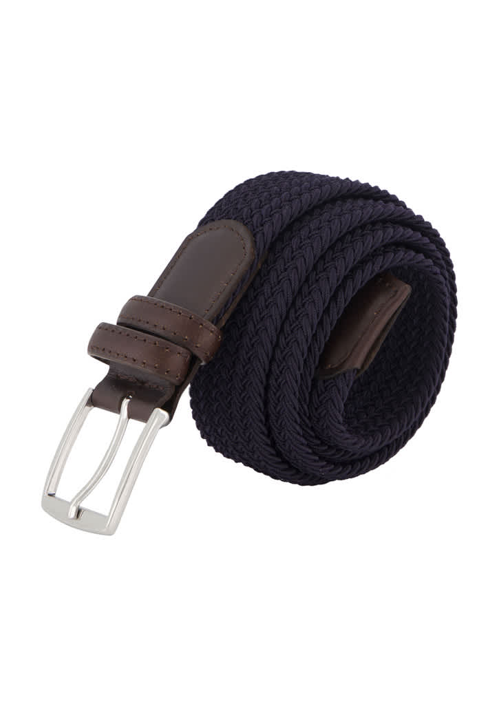Unisex Casual Belt - RA268U Image Navy/Brown