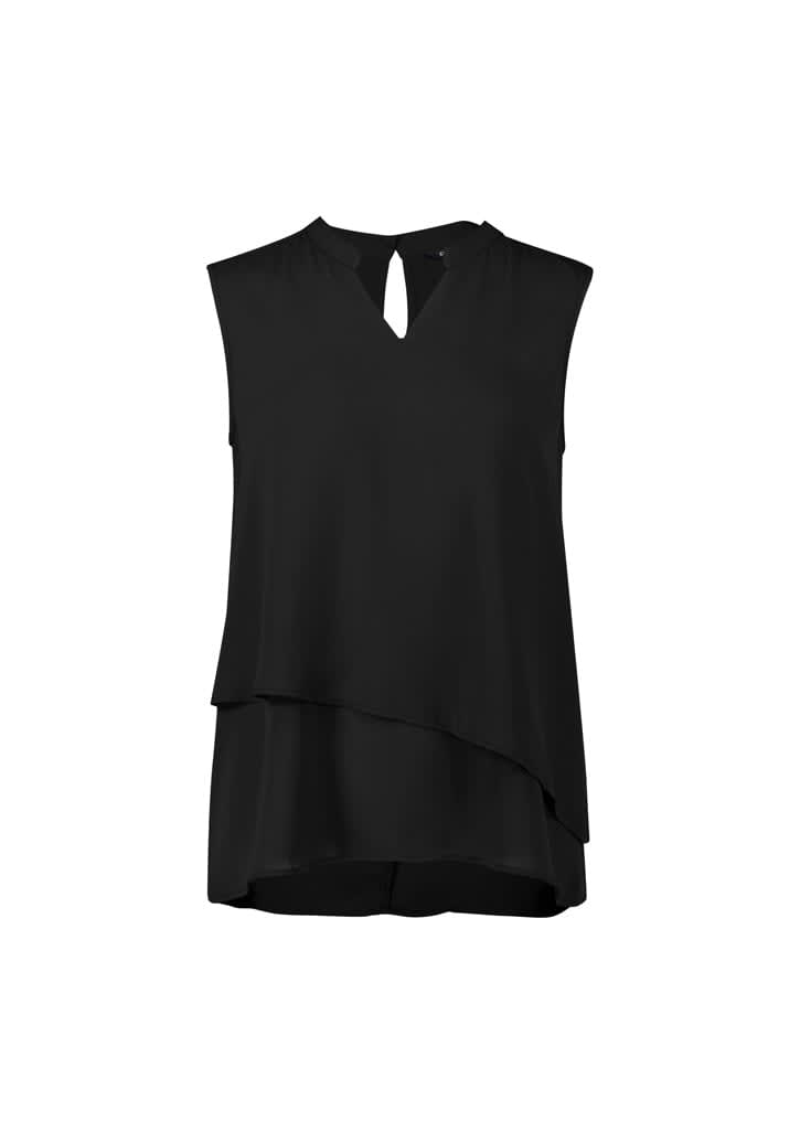 Womens Seville Sleeveless Layered Blouse - RB260LN Image 