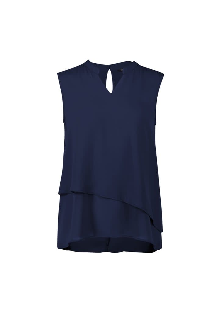 Womens Seville Sleeveless Layered Blouse - RB260LN Image 