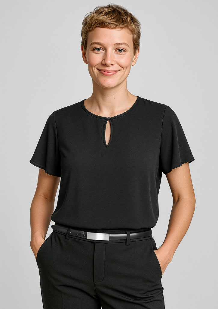Womens Vienna Short Sleeve Blouse
