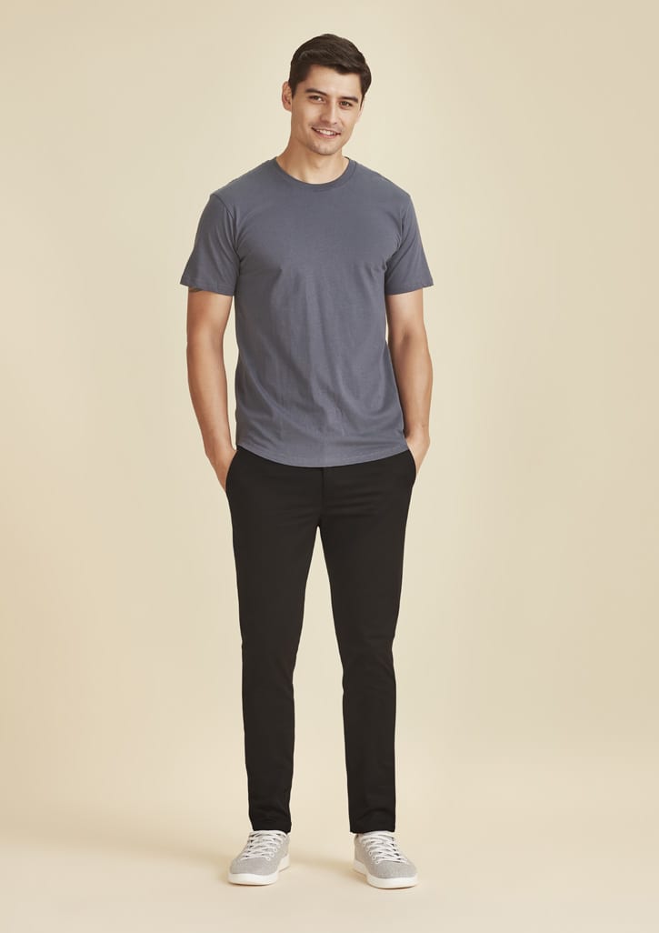 Mens Traveller Tapered Stretch Chino Pant - RGP263M Image Black