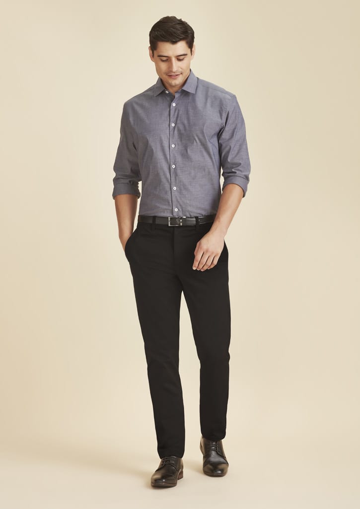 Mens Traveller Modern Stretch Chino Pant - RGP264M Image Black