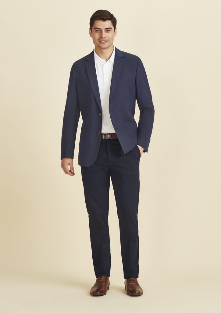 Mens Traveller Modern Stretch Chino Pant - RGP264M Image Navy