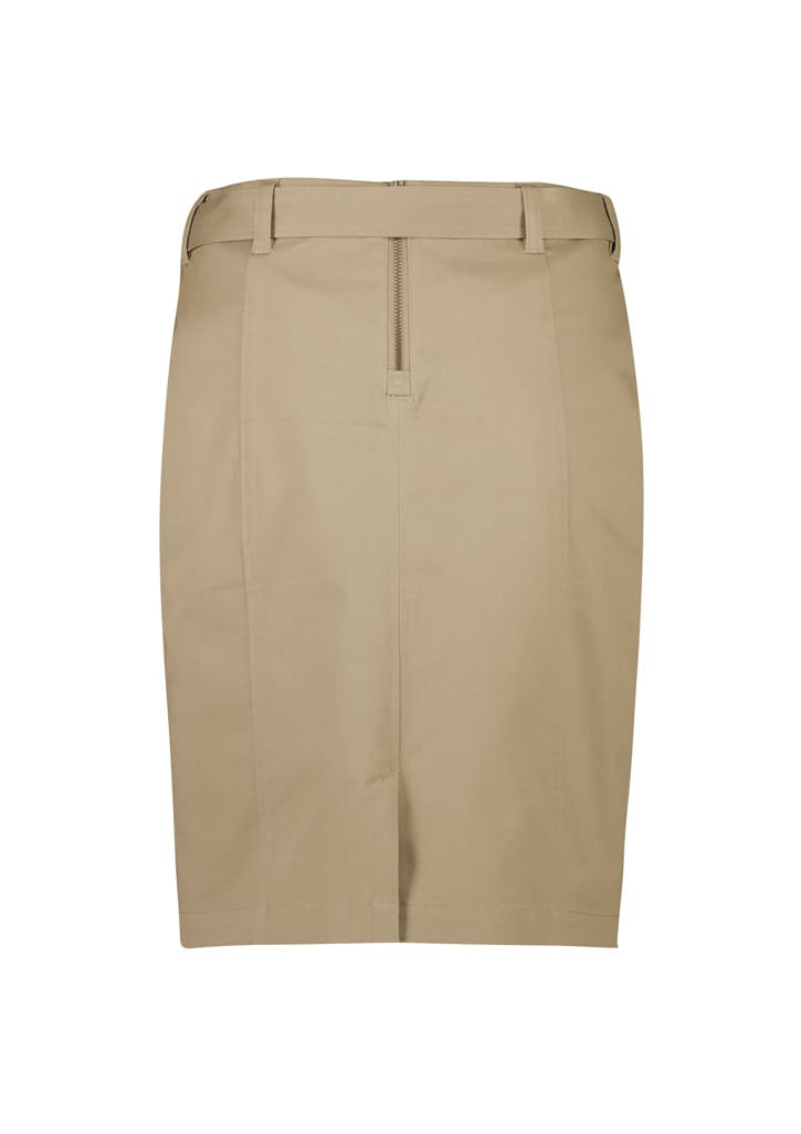 Womens Mid Waist Stretch Chino Skirt - RGS264L Image