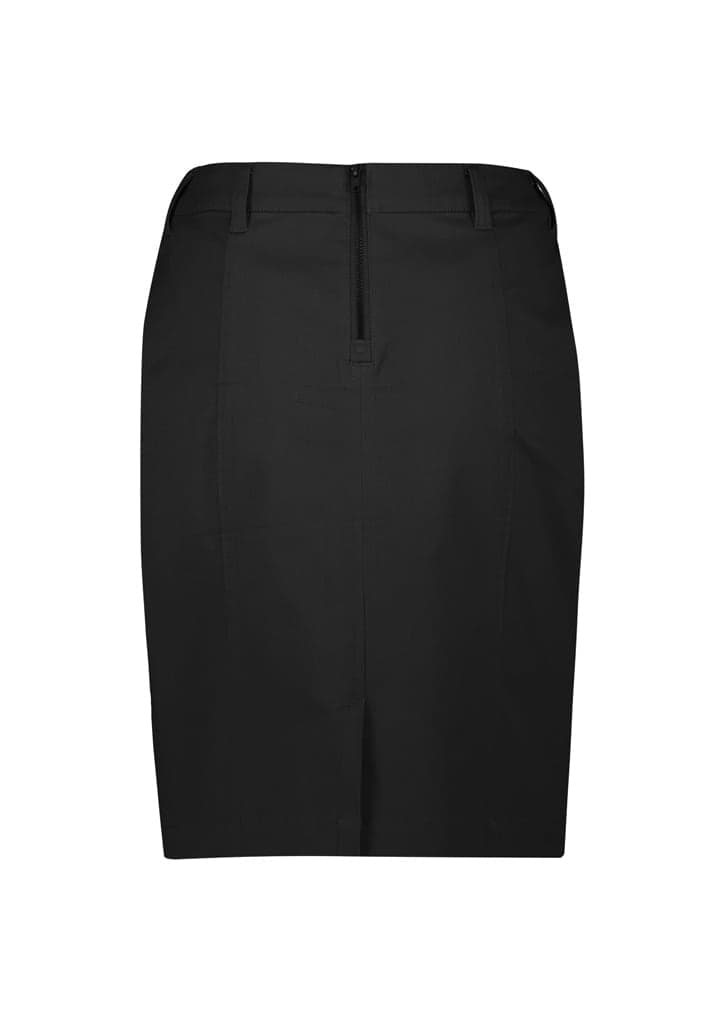 Womens Mid Waist Stretch Chino Skirt - RGS264L Image 