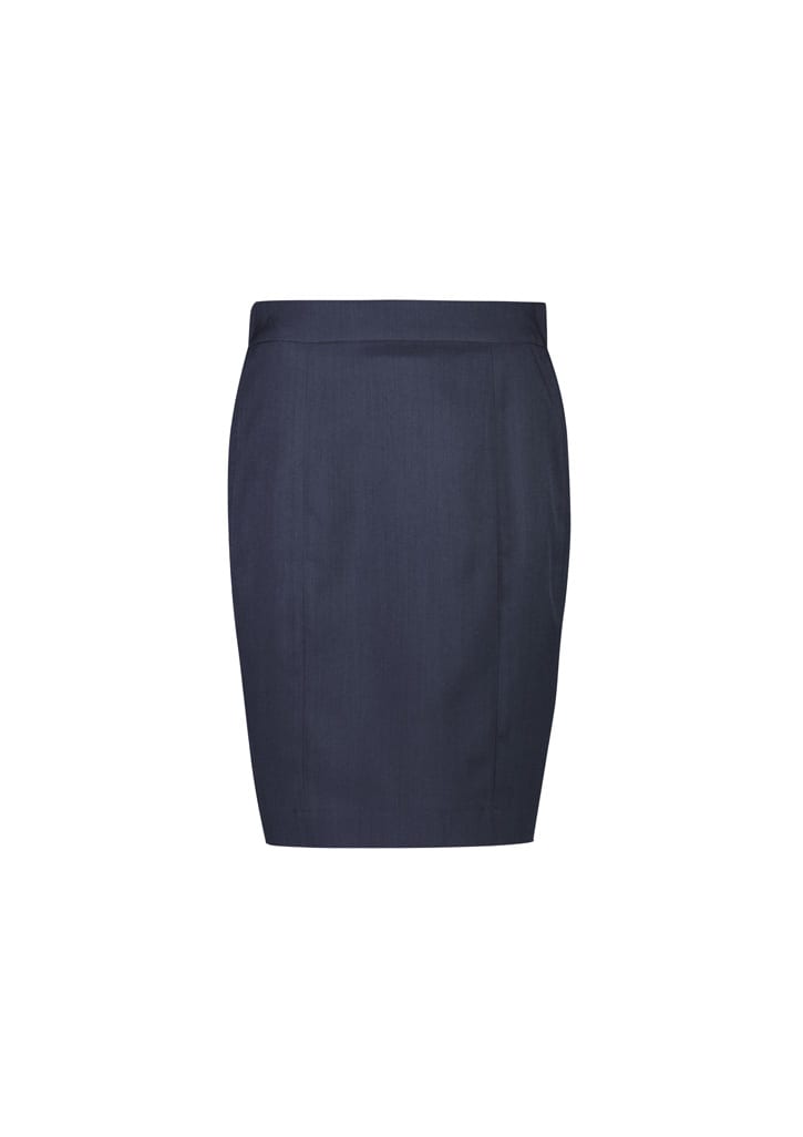 Womens Cool Stretch Mid-waist Pencil Skirt - RGS312L Image Navy