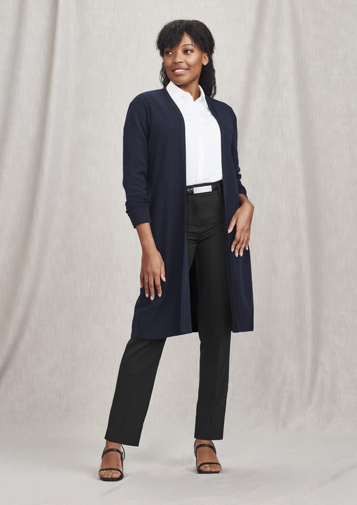 Womens Chelsea Longline Cardigan - RLC970L Image Navy