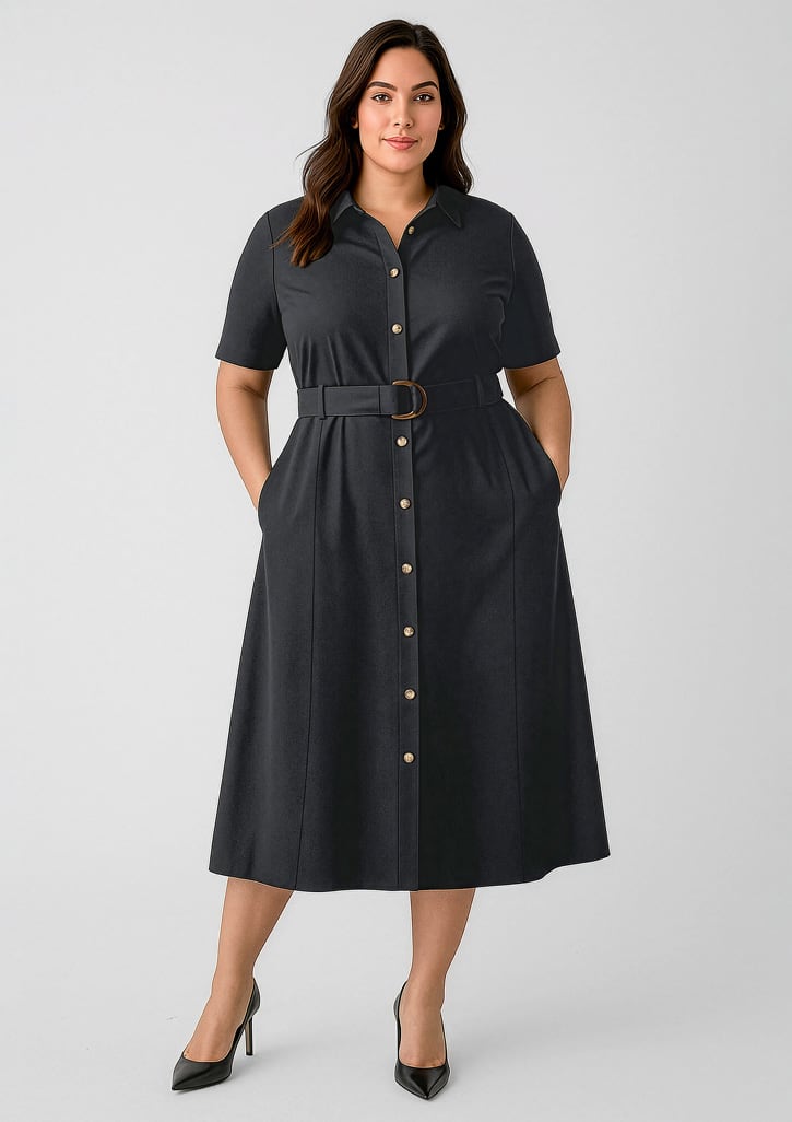Womens Adele Midi Dress FA-RO571LS