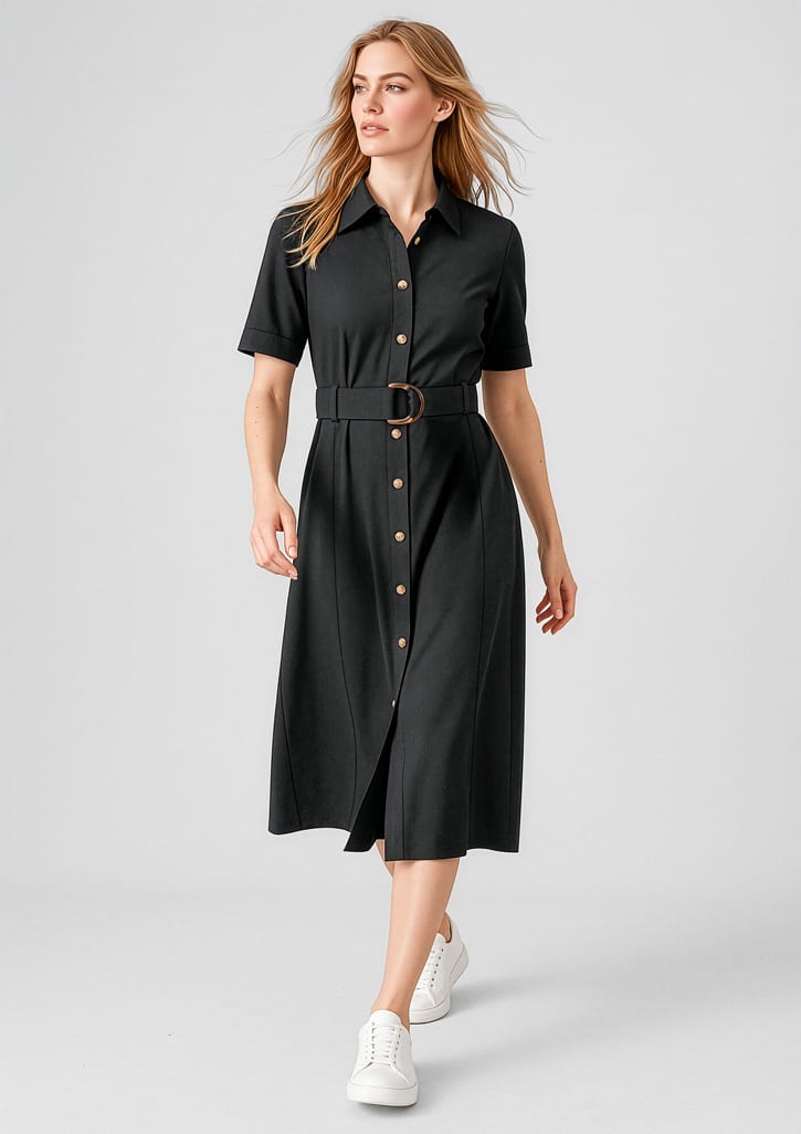 Womens Adele Midi Dress FA-RO571LS
