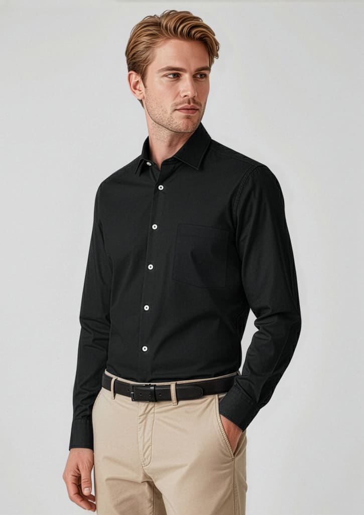 Mens Charlie Classic Fit Long Sleeve Shirt FA-RS968ML
