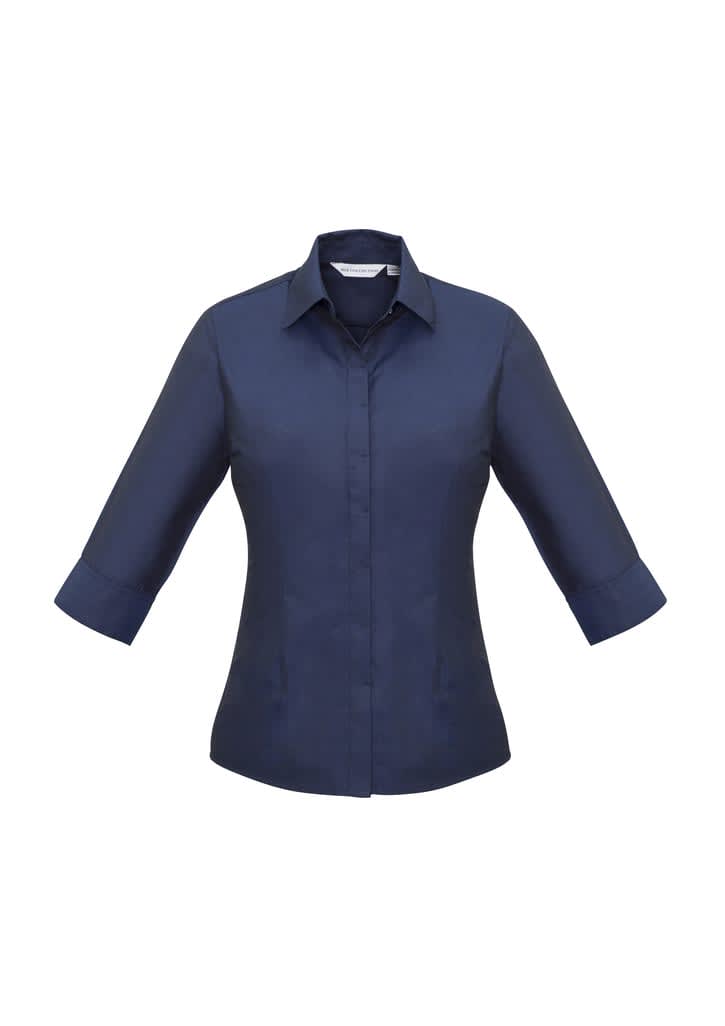 Ladies Hemingway 3/4 Sleeve Shirt | Withers & Co | Promotional Products NZ