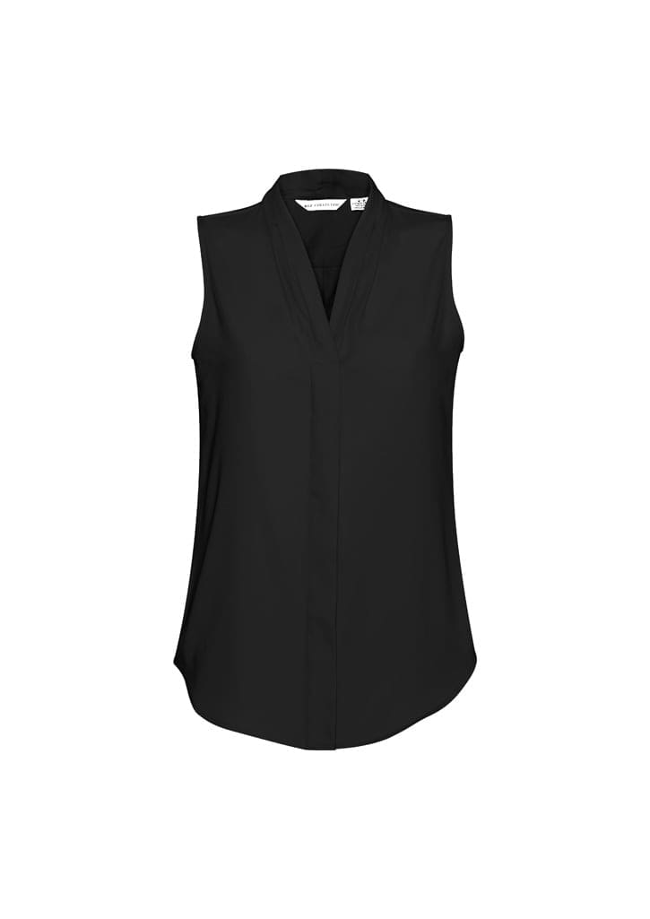 Womens Madison Sleeveless Top - S627LN Image Black