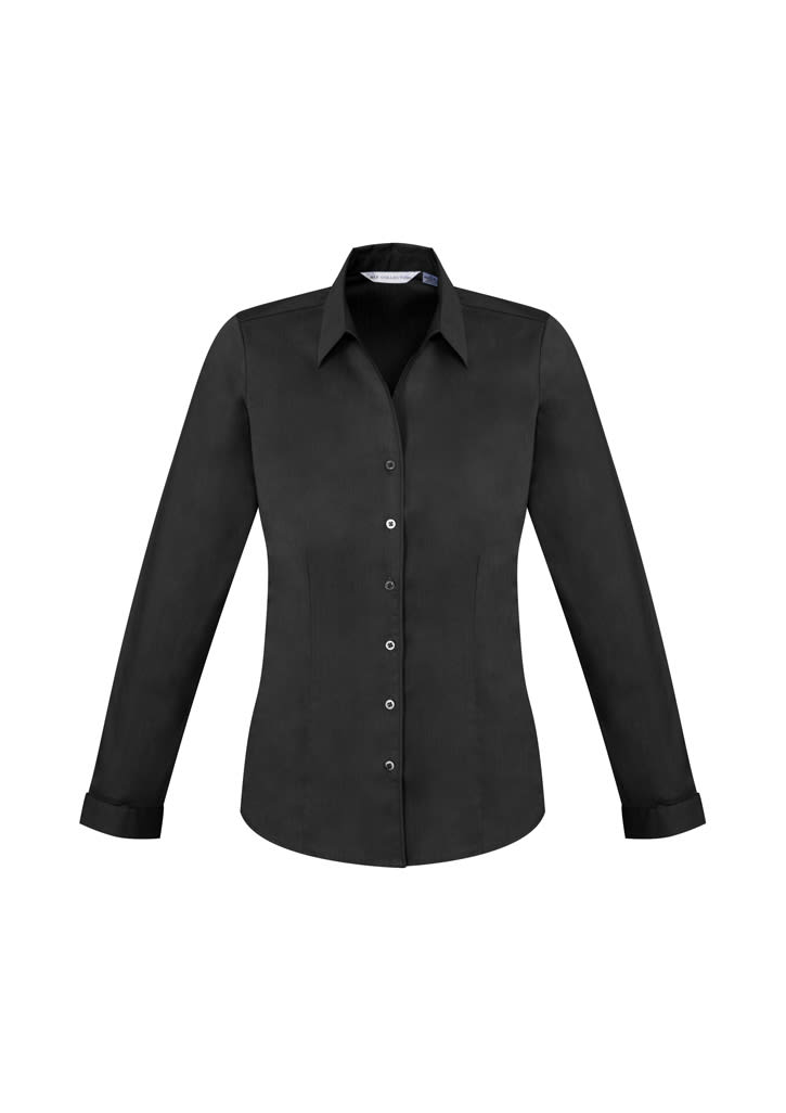 Womens Monaco Long Sleeve Shirt - S770LL Image Black