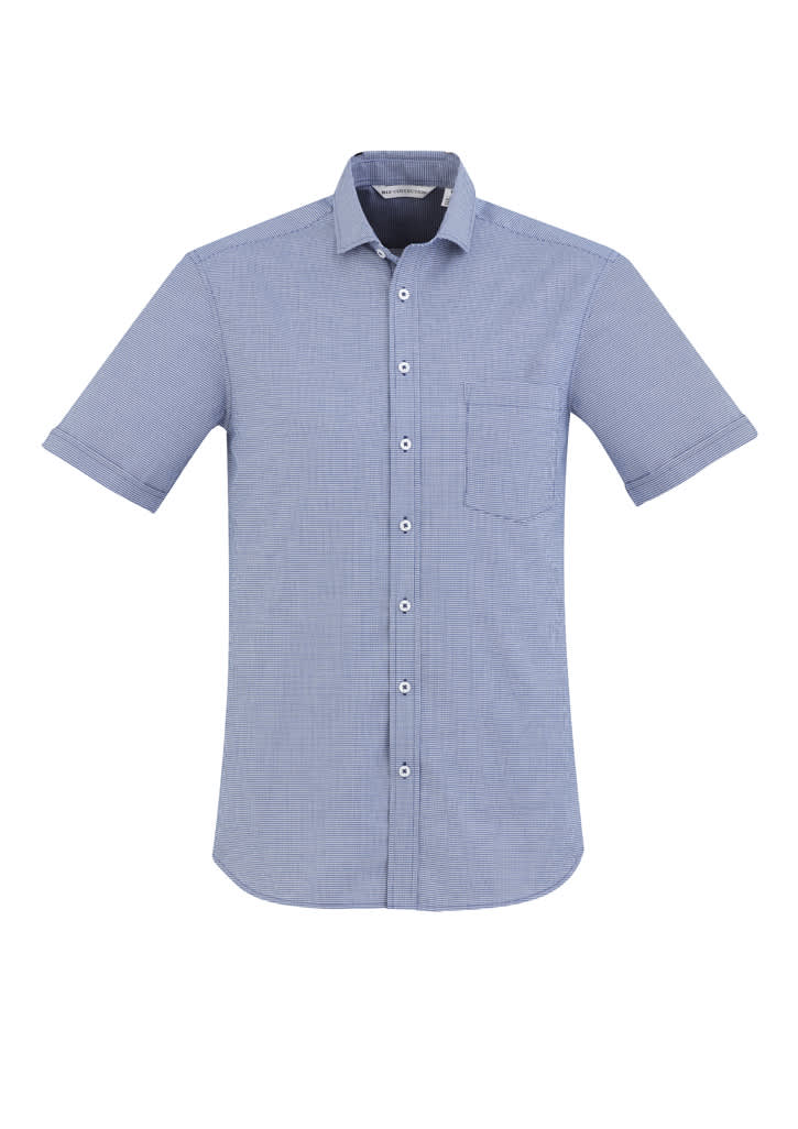 Mens Jagger Short Sleeve Shirt - S910MS Image French Blue