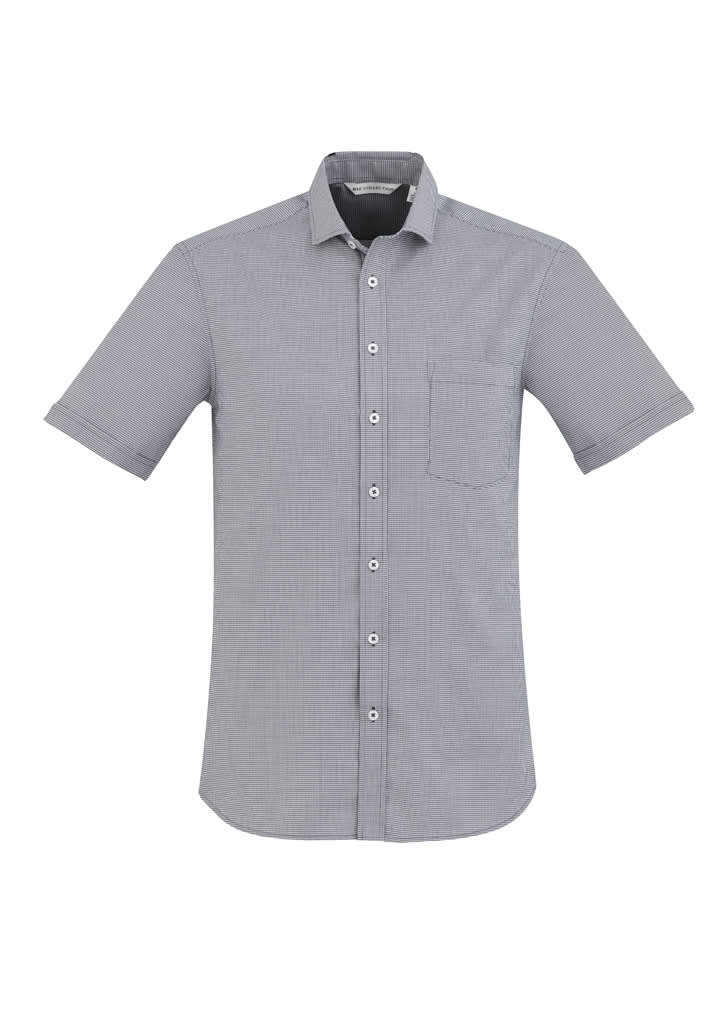 Mens Jagger Short Sleeve Shirt - S910MS Image Silver