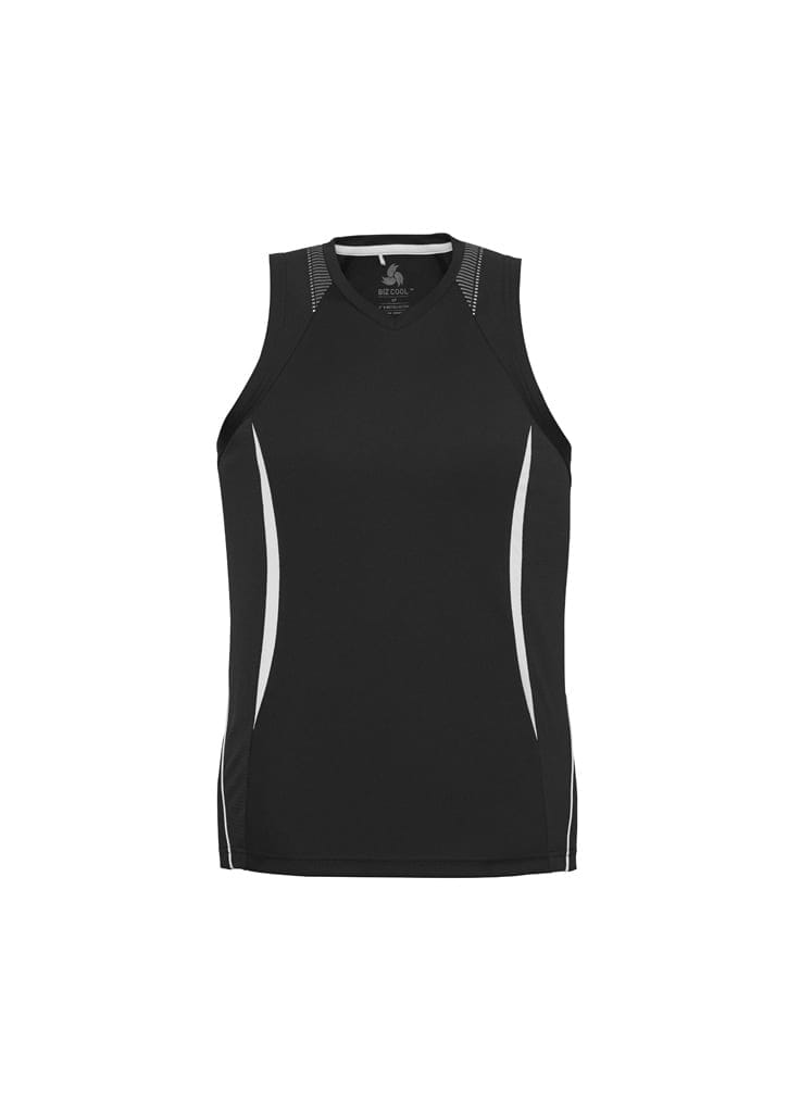 Mens Razor Singlet - SG407M Image Black/White