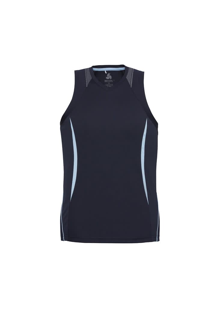 Mens Razor Singlet - SG407M Image Navy/Sky