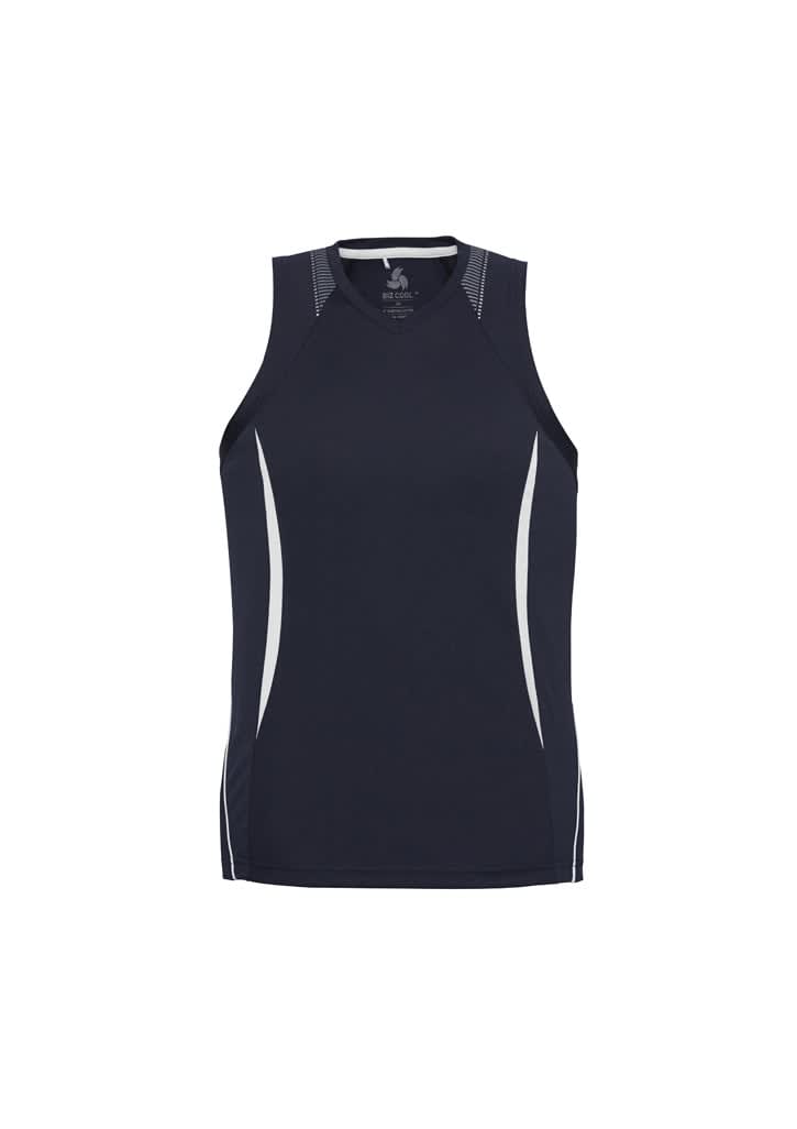 Mens Razor Singlet - SG407M Image Navy/White